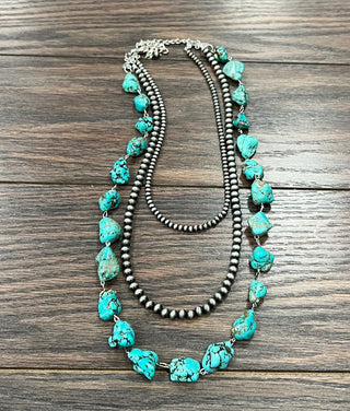 The Turquoise Sierra Layered Necklace