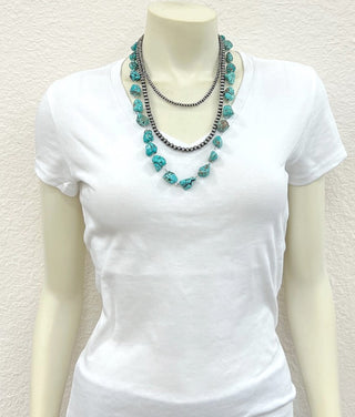 The Turquoise Sierra Layered Necklace