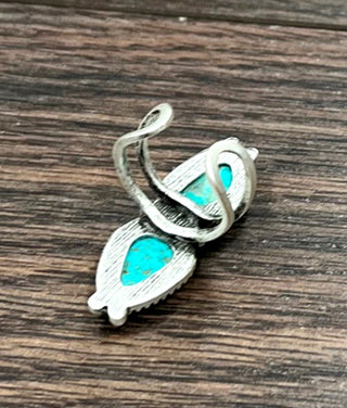 The Turquoise Blue Moon Adjustable Ring
