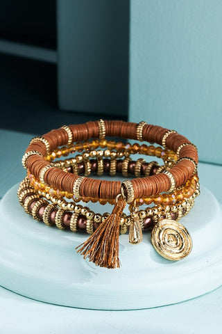 Luxe Trio Bracelet Stack - 3 COLORS!