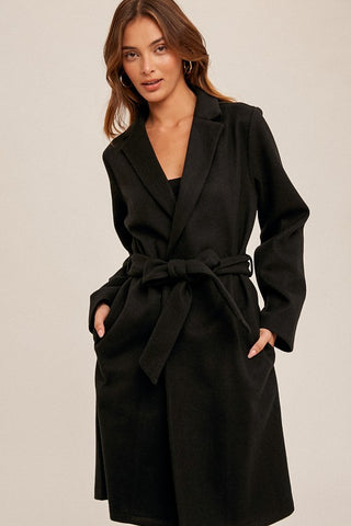 Outside of Town Belted Coat
