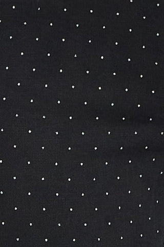 (PREORDER) KANCAN Dark Grey Polka Dot Skinny Jeans