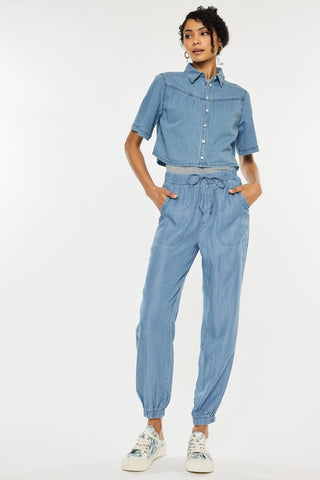 (PREORDER) KANCAN Penny High Rise Tencel Joggers