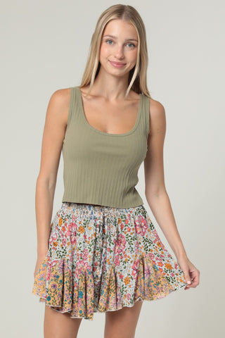 Floral Lane Skort Shorts