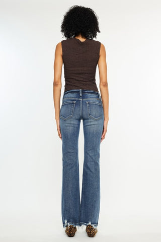 (PREORDER) KANCAN Delcie Mid Rise Bootcut Jeans