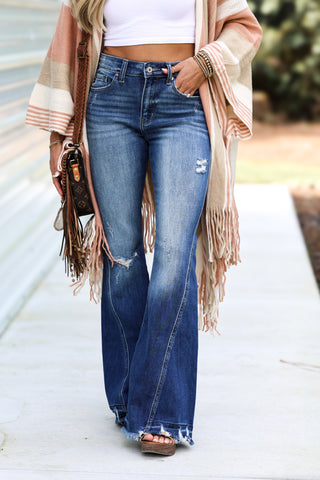 (PREORDER) KANCAN Bailey High Rise Super Flare Jeans