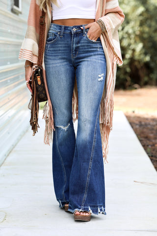 (PREORDER) KANCAN Bailey High Rise Super Flare Jeans