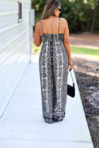 The Naomi Wide Leg Jumpsuit