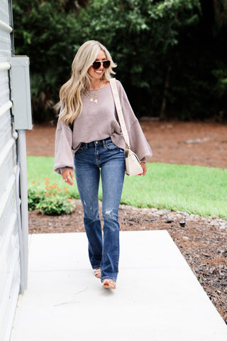 (4 COLORS) Be the Reason Reversible Crop Sweater - Simply Me Boutique