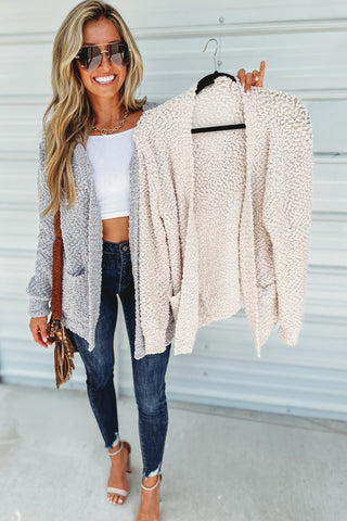 (4 COLORS) In a Daydream Popcorn Cardigan - Simply Me Boutique
