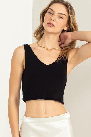 Casual State Cropped Tank 2 Colors!