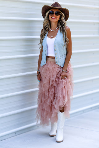 The Classic Cool Denim Vest