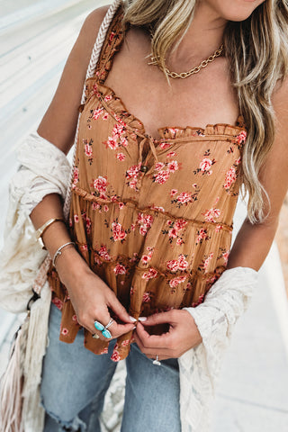 Storybook Dreams Floral Tiered Top