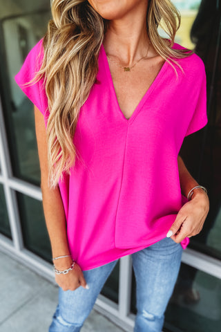 Say You Swear V Neck Top 3 Colors!