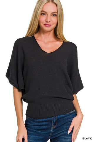 *(8 COLORS) Off Hours Dolman Sleeve Top - Simply Me Boutique