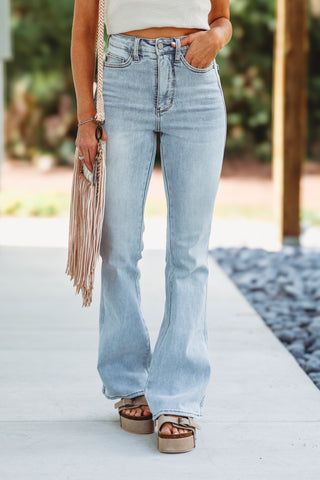 Judy Blue Vanessa Ultra High Rise Tummy Control Bootcut Jeans