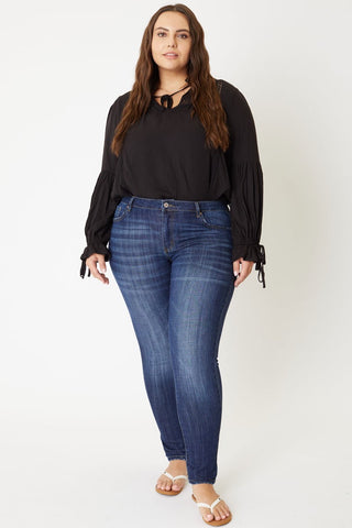 Kancan A Perfect World Skinny Fit Mid Rise Jeans