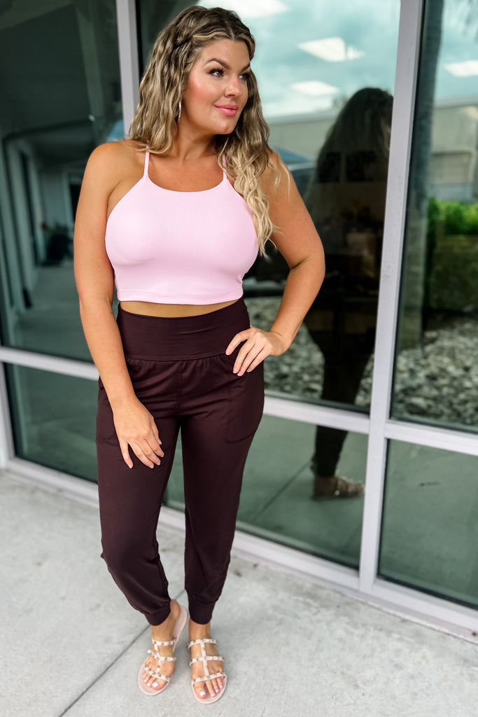 (More colors) Searching For Something Ribbed Crop Top