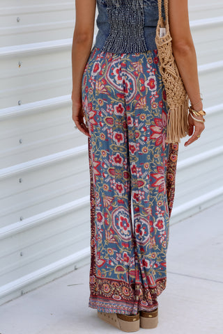 Daydream Escape Printed Wide Leg Pants