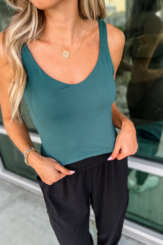 On the Horizon Yoga Butter Soft Cropped Tank