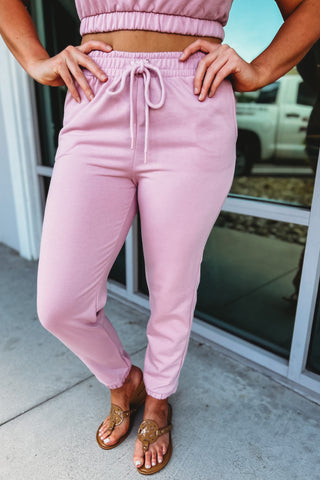 Find Your Purpose Cami Crop Top & Jogger Pants Set (More colors)