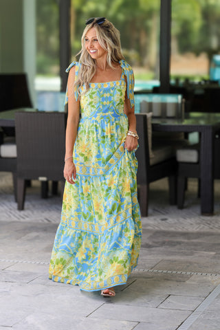 Capri Sunshine Maxi Dress