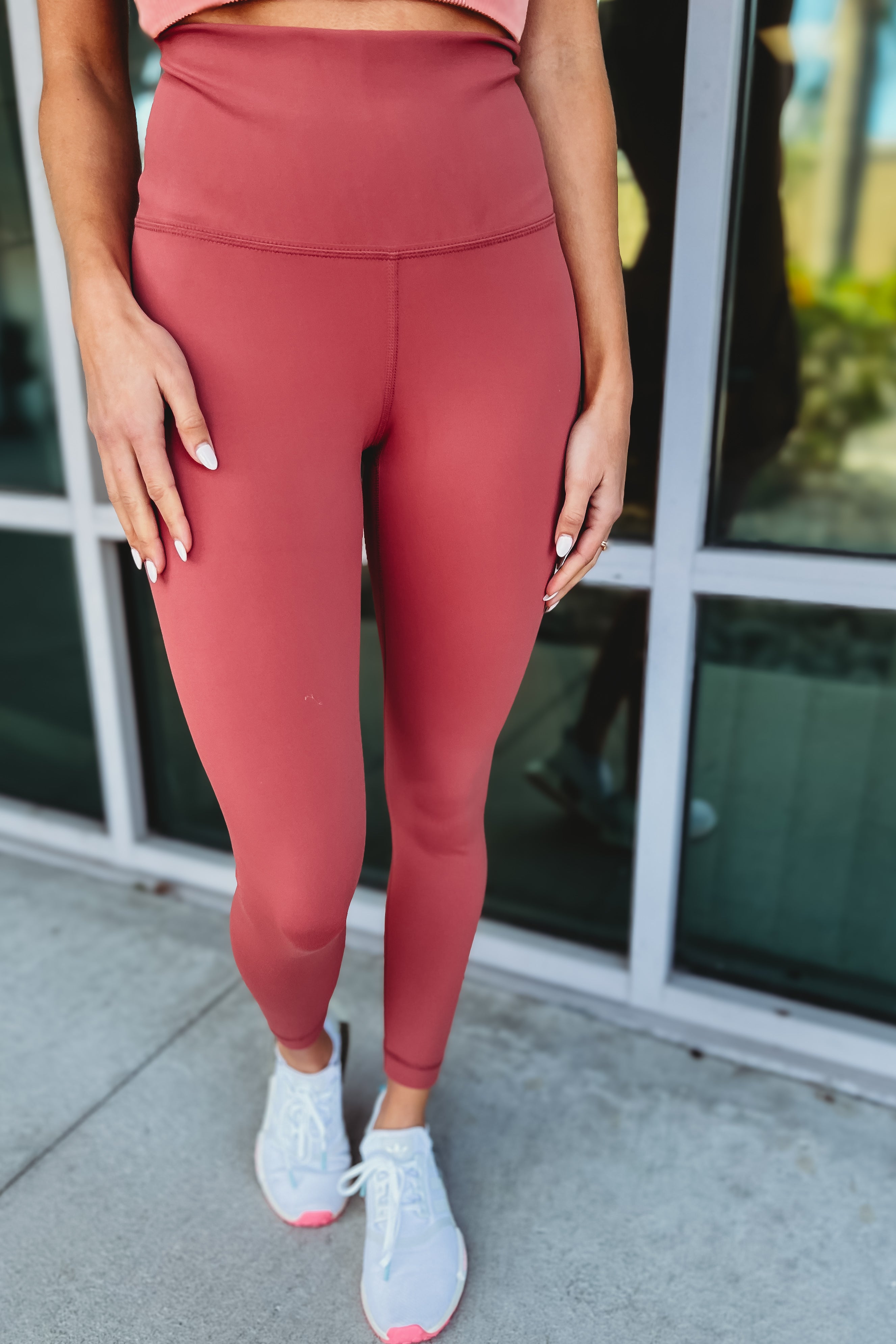 Comfort in Mind Elastic Free Waistband Leggings Simply Me Boutique