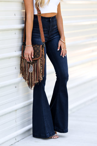 (PREORDER) KANCAN Brittany High Rise Super Flare Jeans