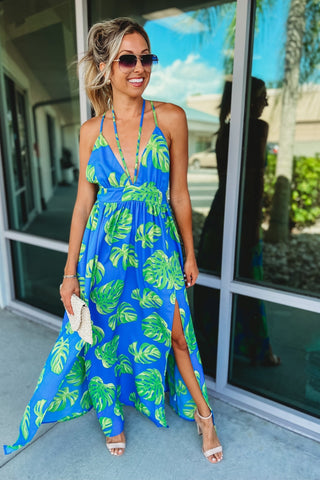 A Day in Paradise Maxi Dress 2 COLORS! - Simply Me Boutique