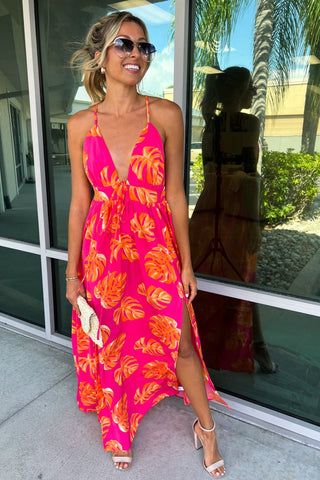 A Day in Paradise Maxi Dress 2 COLORS! - Simply Me Boutique