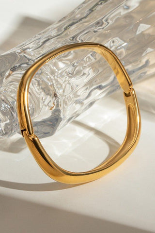 Arc Cuff Bangle Bracelets Gold or Silver - Simply Me Boutique