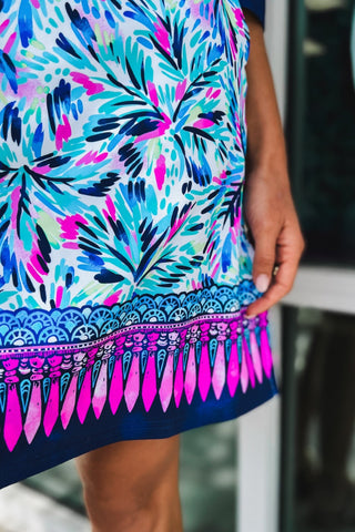 ARYEH Julie Palm Paradise Dress - Simply Me Boutique