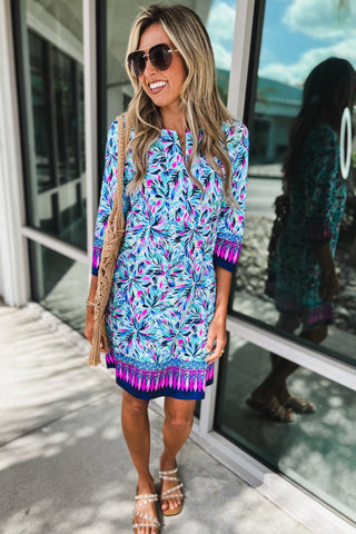 ARYEH Julie Palm Paradise Dress - Simply Me Boutique