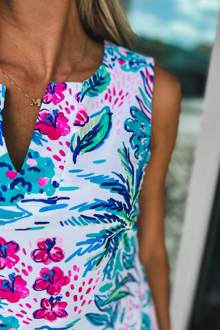 ARYEH Palm Bloom Emma Shift Dress - Simply Me Boutique