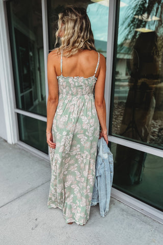 Big Dreams Floral Cutout Maxi Dress - Simply Me Boutique