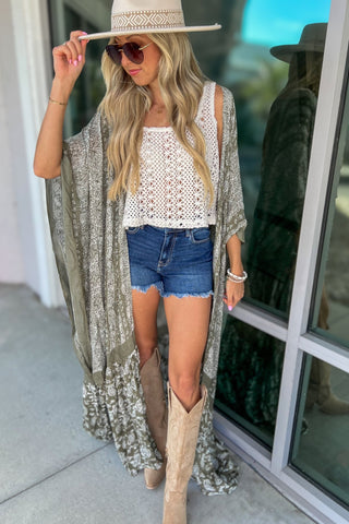 Boho Harmony Crochet Crop Top - Simply Me Boutique