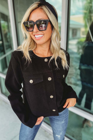 Boss Life Jacket Blazer Black Camel 2 COLORS - Simply Me Boutique