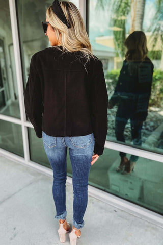 Boss Life Jacket Blazer Black Camel 2 COLORS - Simply Me Boutique