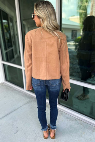 Boss Life Jacket Blazer Black Camel 2 COLORS - Simply Me Boutique