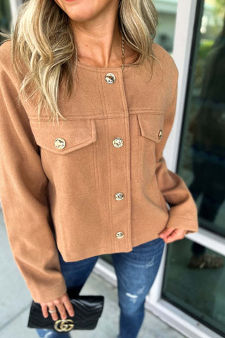Boss Life Jacket Blazer Black Camel 2 COLORS - Simply Me Boutique