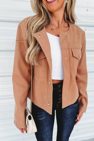 Boss Life Jacket Blazer Black Camel 2 COLORS - Simply Me Boutique