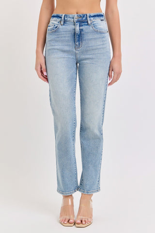 CELLO Jordyn Ultra High Rise Straight Leg Jeans - Simply Me Boutique