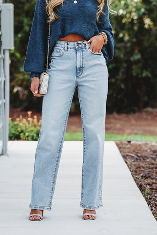 CELLO June Super High Rise Dad Jeans - Simply Me Boutique