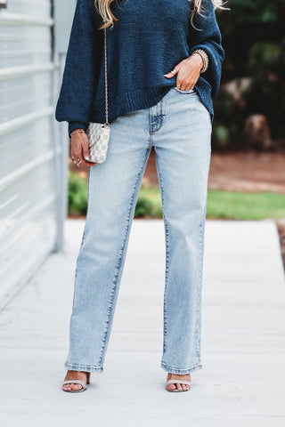 CELLO June Super High Rise Dad Jeans - Simply Me Boutique