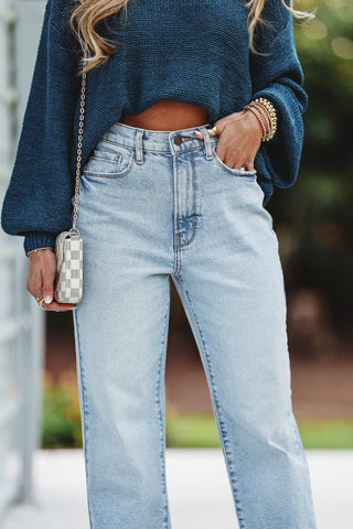 CELLO June Super High Rise Dad Jeans - Simply Me Boutique