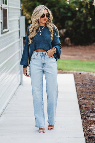 CELLO June Super High Rise Dad Jeans - Simply Me Boutique