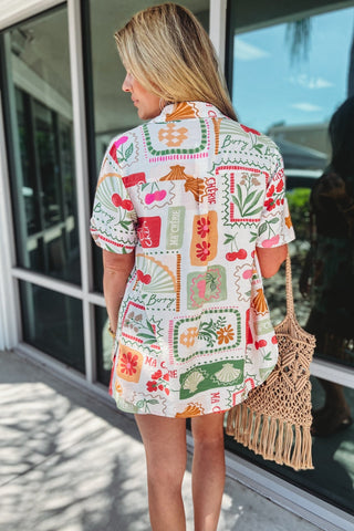 *Coastal Days Print Top - Simply Me Boutique