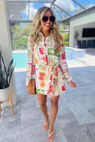 Coastal Days Romper - Simply Me Boutique