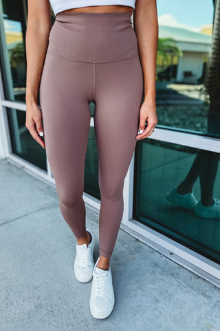 Comfort in Mind Elastic Free Waistband Leggings - Simply Me Boutique