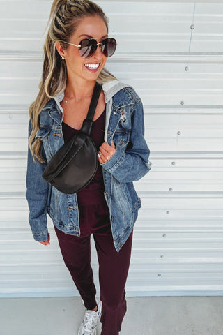 Crossbody Sling Belt Bag - Simply Me Boutique